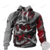 Satlanta Falcons Skull Jersey 3D Hoodie