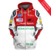 Schaeffler Audi Sport Personalized 3D Zip Hoodie