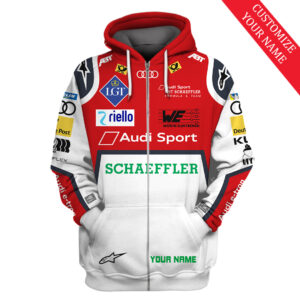 Schaeffler Audi Sport Personalized 3D Zip Hoodie