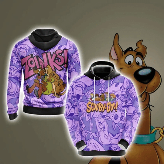 Scooby Doo 3D All Over Print Hoodie Scooby Doo 3D All Over Print Hoodie