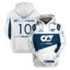Scuderia Alphatauri 10 Racing 3D Full Printing Hoodie