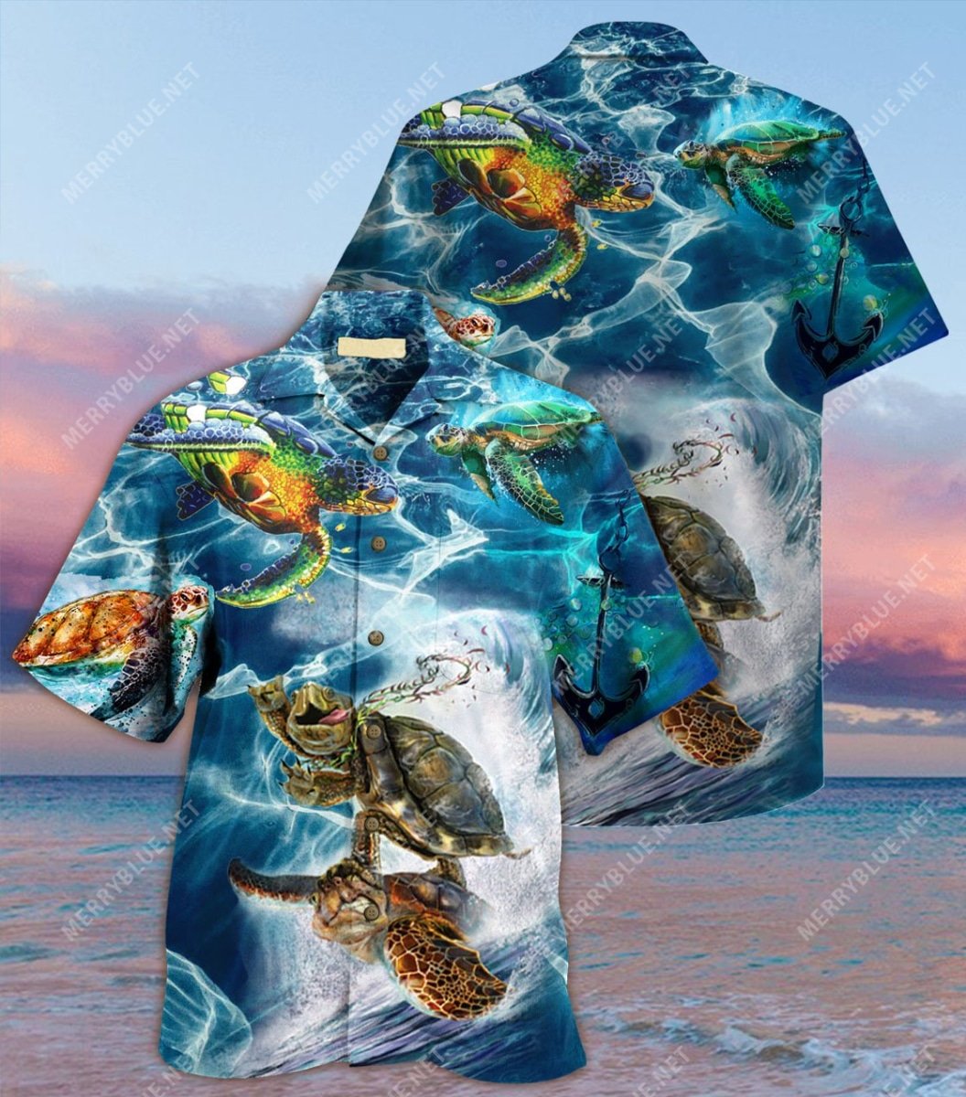Sea Turtles All Over Printed Hawaiian Shirt Sea Turtles All Over Printed Hawaiian Shirt