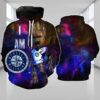 Seattle Mariners Baby Groot Over Print Full 3D Hoodies