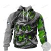 Seattle Seahawks Skull Jersey 3D Hoodie