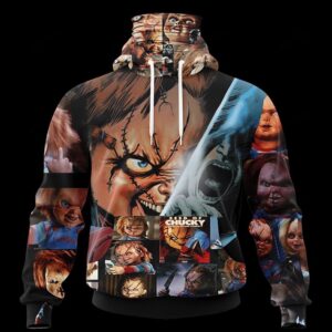 Seed Of Chucky Halloween Horror 3D Hoodie Mask