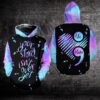 Semicolon Suicide Prevention Awareness Your Story Isn’T Over Yet 3D Hoodie