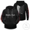 Shingeki No Kyojin Unisex Pullover Hoodie