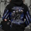 Skeleton Go Ahead Call The Cops All Over Printed 3D Hoodie
