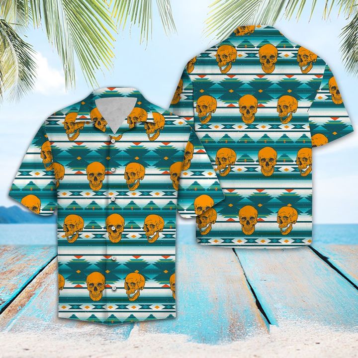 Skull Lover Hawaiian Shirt Summer Button Up Skull Lover Hawaiian Shirt Summer Button Up