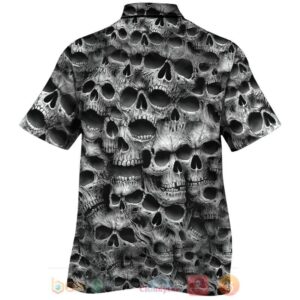 Skull Pattern Hawaiian Shirt