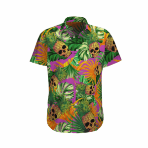 Skull Pineapple Hawaiian Shirt
