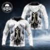 Skull Pray White 3D All Over Print Hoodie