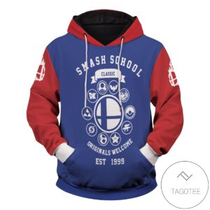 Smash Bros School Pullover Hoodie