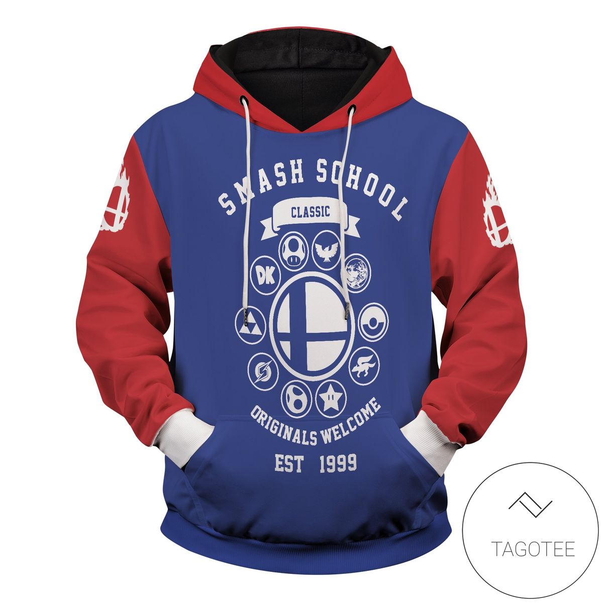 Smash Bros School Pullover Hoodie Smash Bros School Pullover Hoodie
