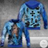 Smiling Man Blue Ed Sheeran 3D Hoodie