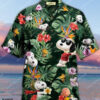 Snoopy And Woodstock Cartoon Disney Movie Hawaiian Shirt