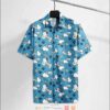 Snoopy Art Blue Hawaiian Shirt