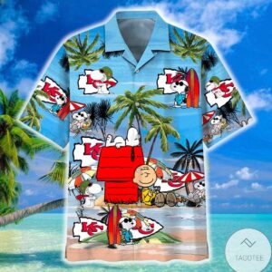 Snoopy Dog Hawaiian Shirt