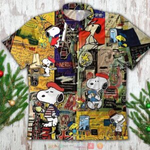 Snoopy Study Hawaiian Shirt