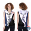 Some People Are Just Born With Dallas Cowboys In Their Soul Sleeveless Zip Hoodie