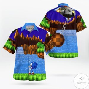 Sonic Game Hawaiian Shirt