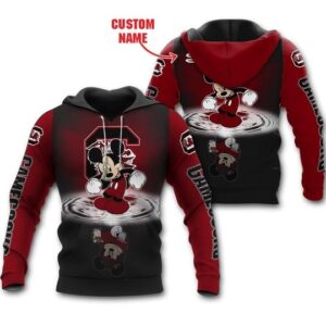 South Carolina Gamecocks Mickey Custom Name Shirt