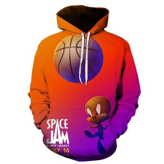 Space Jam New Legacy 3D All Over Print Hoodie Space Jam New Legacy 3D All Over Print Hoodie