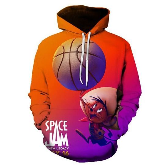 Space Jam New Legacy 3D All Over Print Hoodie Space Jam New Legacy 3D All Over Print Hoodie