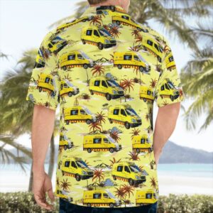 Spain Catalonia Ambulance Hawaiian Shirt