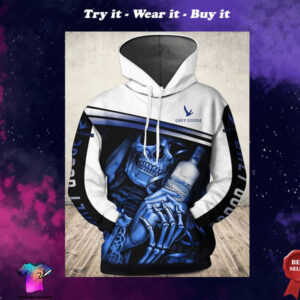 [Special Edition] The Death Skull Hugs All Over Printed Hoodie- Maria