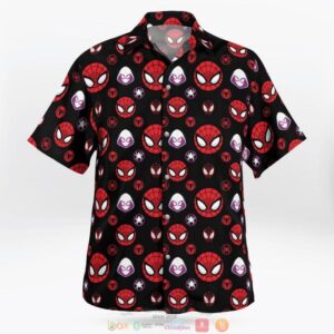 Spider Man Multiverse Mask Hawaiian Shirt