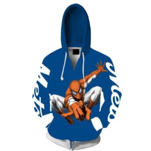 Spiderman New York Mets 3D All Over Print Hoodie