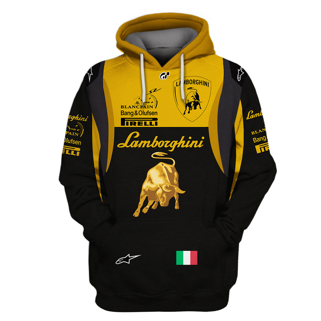 Squadra Corse Lamborghini Racing F1 3D Full Printing Hoodie Squadra Corse Lamborghini Racing F1 3D Full Printing Hoodie