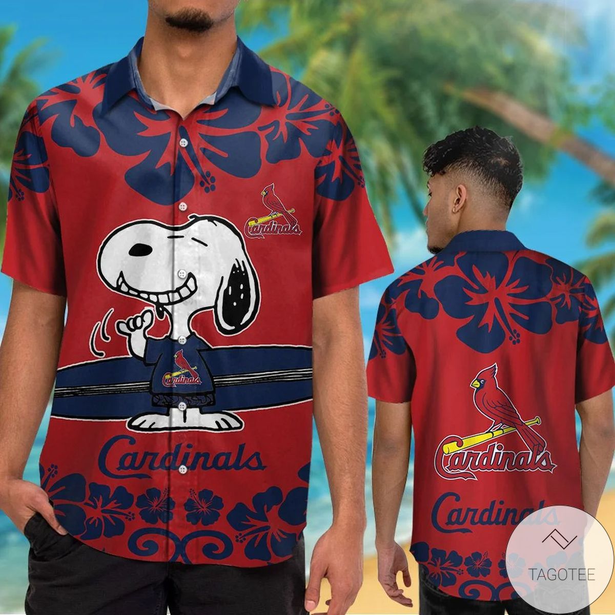 St Louis Cardinals Snoopy Hawaiian Shirt St Louis Cardinals Snoopy Hawaiian Shirt