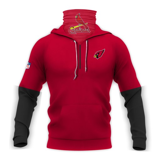 St. Louis Cardinals 3D Hoodie Mask St. Louis Cardinals 3D Hoodie Mask