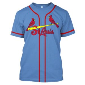 St. Louis Cardinals Custom Personalized 3D Shirt