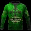 St.Patrick Day In My Veins Flows The Blood Of Irish Rebels 3D Hoodie And Shirts