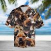 Staffordshire Bull Terrier Hawaiian Shirt Summer Button Up