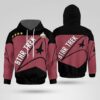 Star Trek 3D Red Hoodie