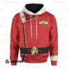 Star Trek Ii-Vi Wrath Of Khan Starfleet Kirk Spock Uniform 3D Hoodie