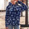 Star War Pattern 3D Hoodie
