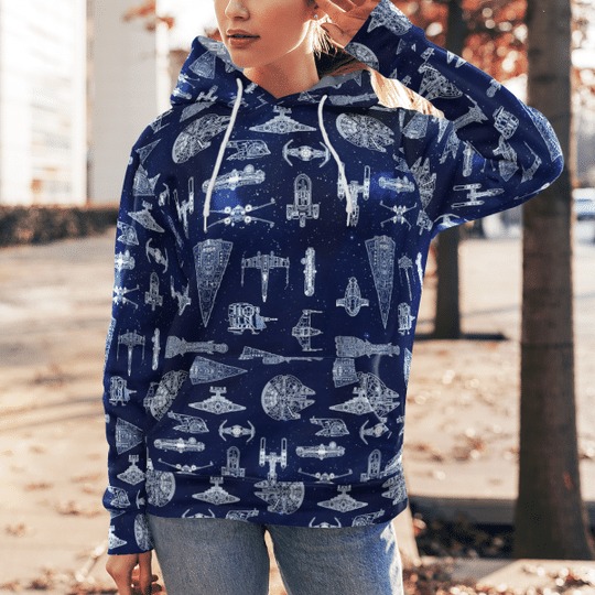 Star War Pattern 3D Hoodie Star War Pattern 3D Hoodie