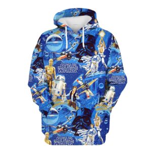 Star Wars 3D Over Print Hoodie And Sweatshirt