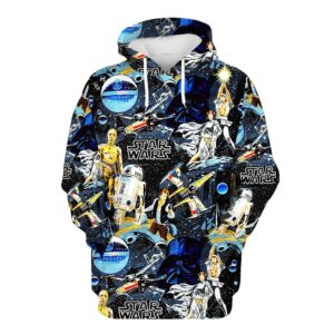 Star Wars 3D Over Print Hoodie And Sweatshirt