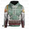 Star Wars Boba Fett Carnival Suit Costume 3D Hoodie