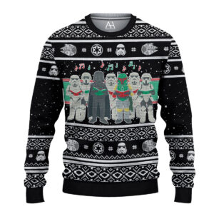 Star Wars Characters Black 3D Shirt