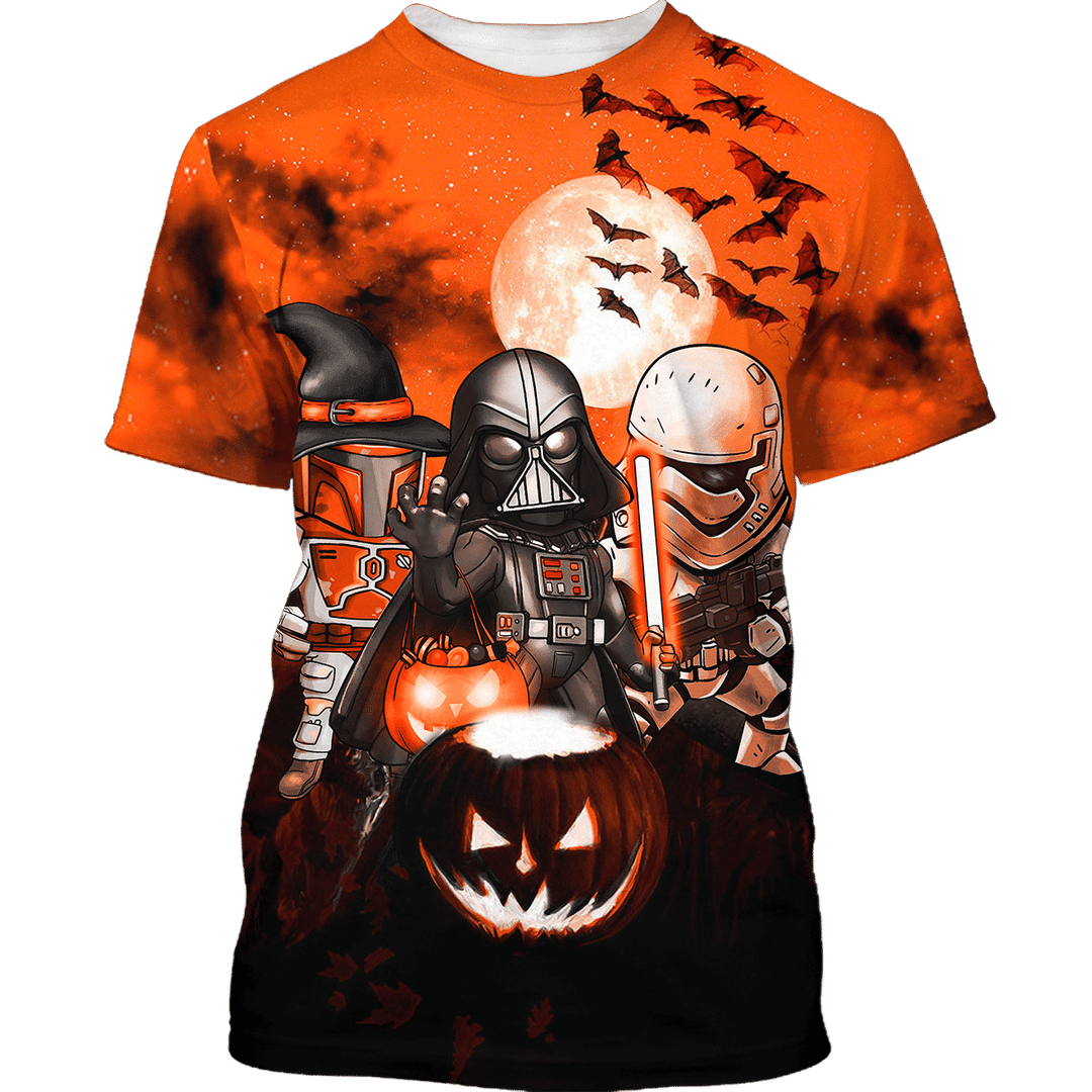 Star Wars Darth Vader Boba Fett Stormtrooper Halloween Night Hoodie And Shirt Star Wars Darth Vader Boba Fett Stormtrooper Halloween Night Hoodie And Shirt