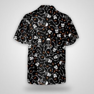 Star Wars Darth Vader Stormtrooper Skeleton Hawaiian Shirt