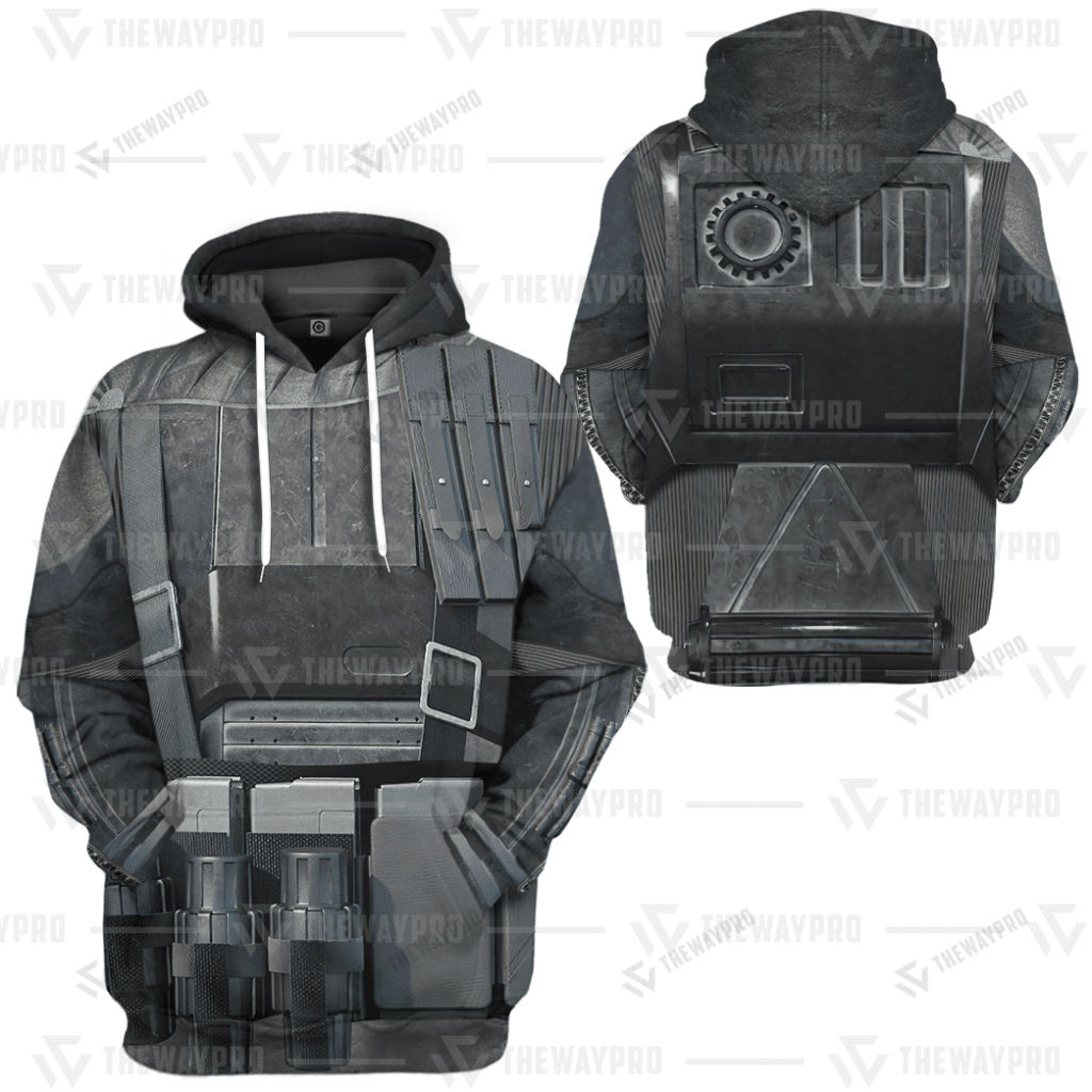 Star Wars Death Trooper Costume 3D Hoodie Star Wars Death Trooper Costume 3D Hoodie