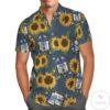 Star Wars Sunflowers Hawaiian Shirt